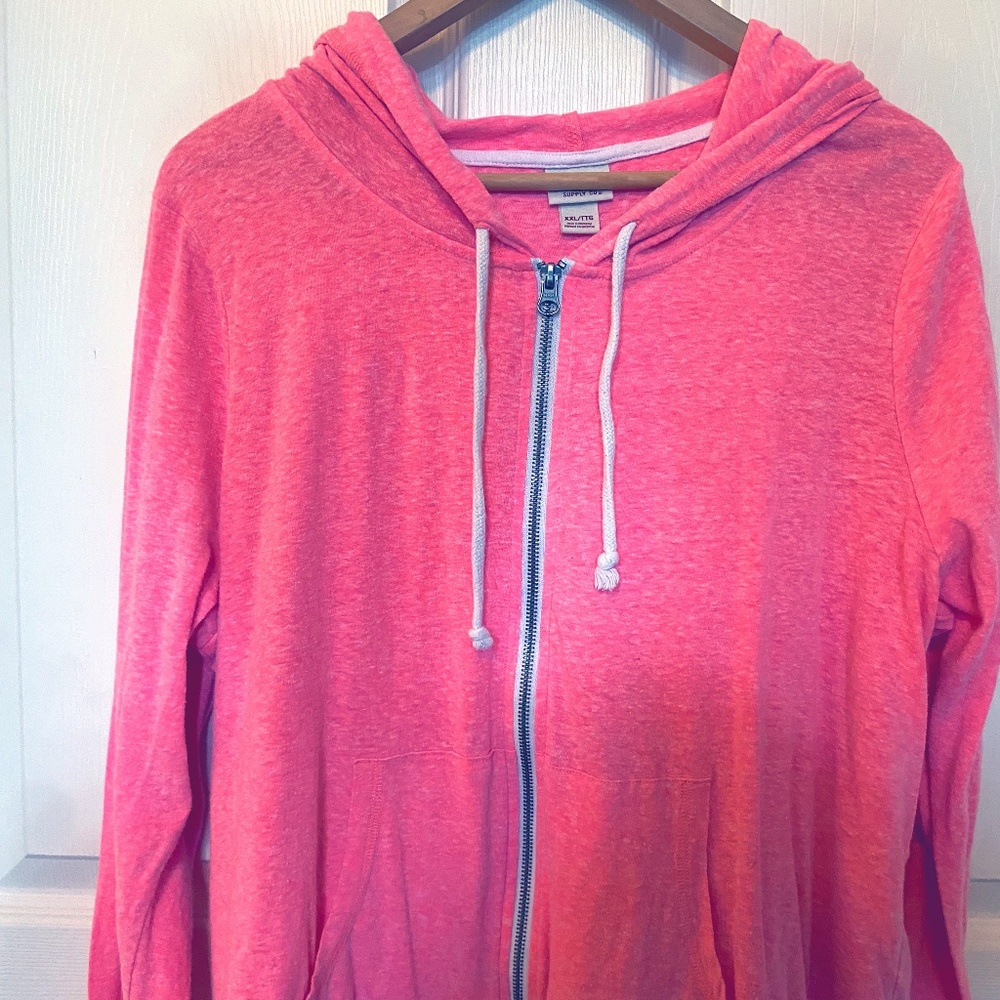 Mossimo Bright Pink Jacket (XXL)